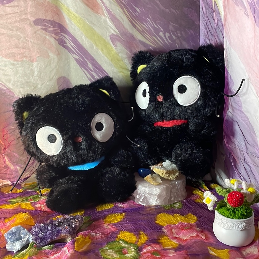 2 chococat plushies